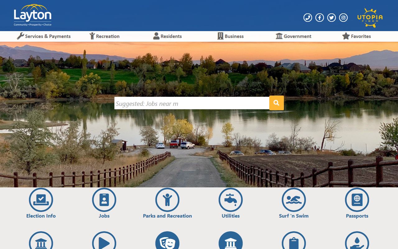 Layton inmate population screenshot of the Layton police department page