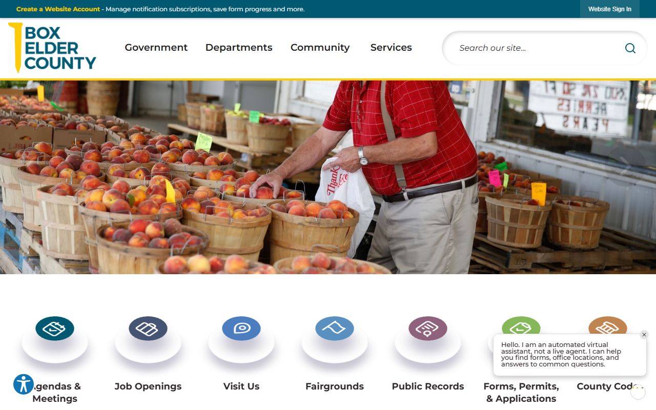 Box Elder County inmate population county homepage