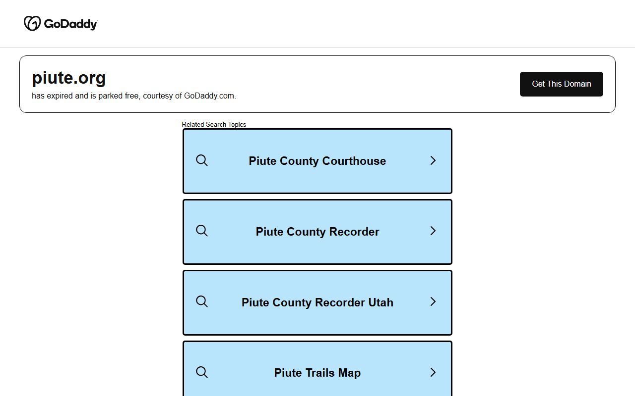 Piute County inmate population county homepage