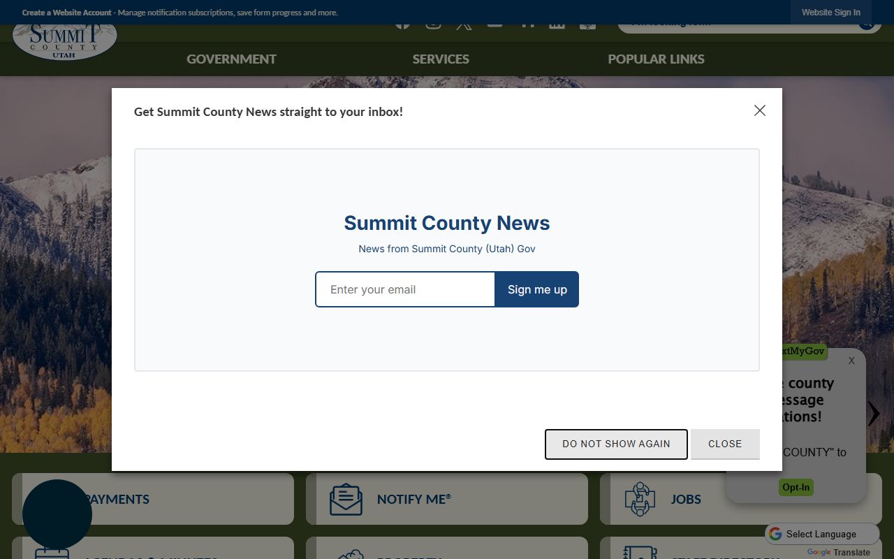 Summit County inmate population county homepage